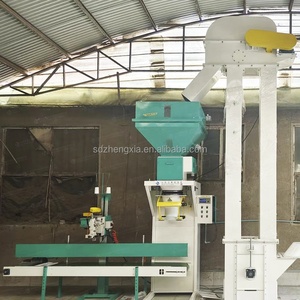 DCS otomatik toprak Bagger ahşap pelet granül ambalaj torbalama dolum ve DİKİŞ MAKİNESİ 50kg