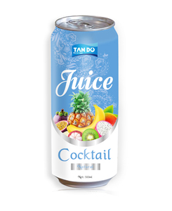 Factory Price OEM 330ml Aluminum Can Fresh <strong>Fruit</strong> <strong>Cocktail</strong> Mix Flavored and Colored Juice in Box and Cup Packaging