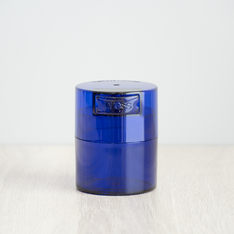 Bleu transparent