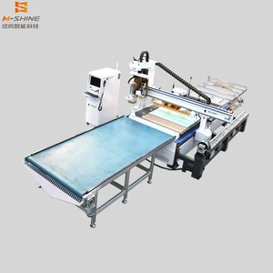 1530 4 ejes Atc Anidamiento Solución Cnc Enrutador Corte de madera Sistema automático de carga y descarga Máquina para gabinete de muebles - Product Image 1