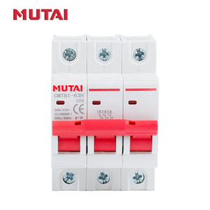 MUTAI, entrega rápida, un solo polo, 2 polos, 3 fases, MCB, 380V, disyuntor principal en miniatura para protección del motor - Product Image 4