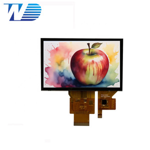 WD 4.3 pollici 480*272 risoluzione MCU/RGB/SPI interfaccia TN cifra modulo display lcd - Product Image 3