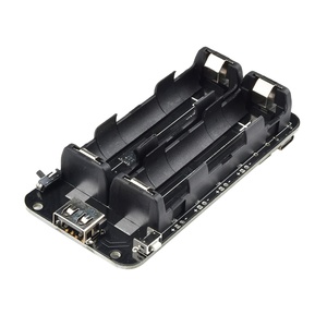 Raspberry Pi Wifi ESP8266ESP32用のデュアル18650リチウムバッテリーシールドV83V1A 5V 3AUSBパワーバンクバッテリー充電モジュール - Product Image 1