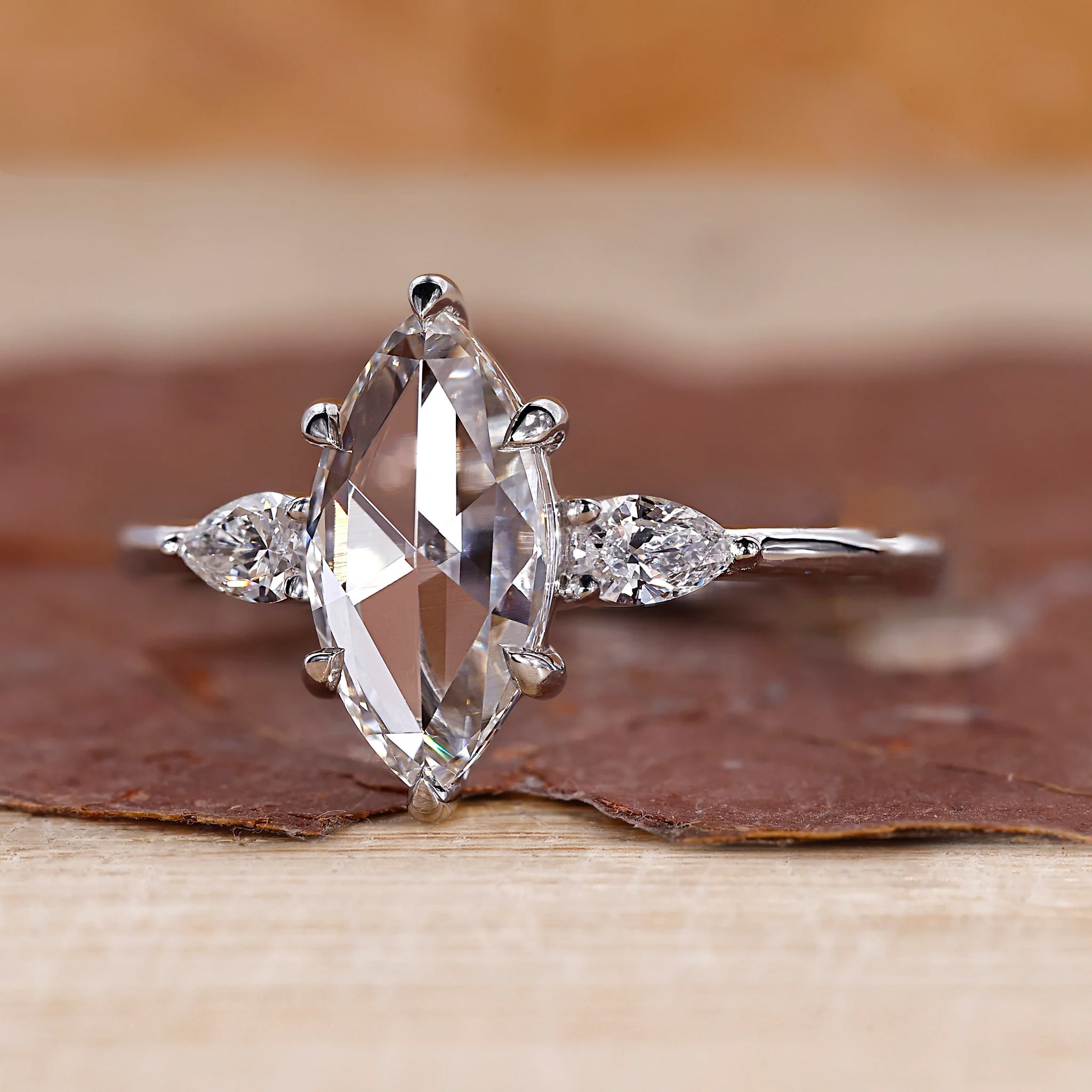 Marquise Rose Ring
