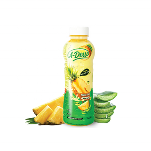 A-Dewパイナップルジュースドリンクとアロエベラパルプ450mlのフレーバーで心臓血管の健康を改善多くのビタミン - Product Image 1