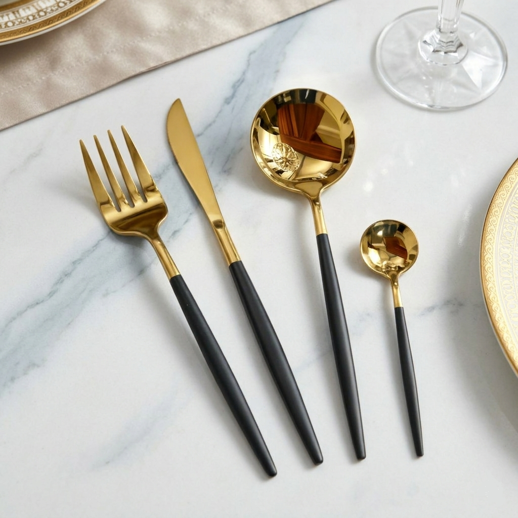 Gold & Black