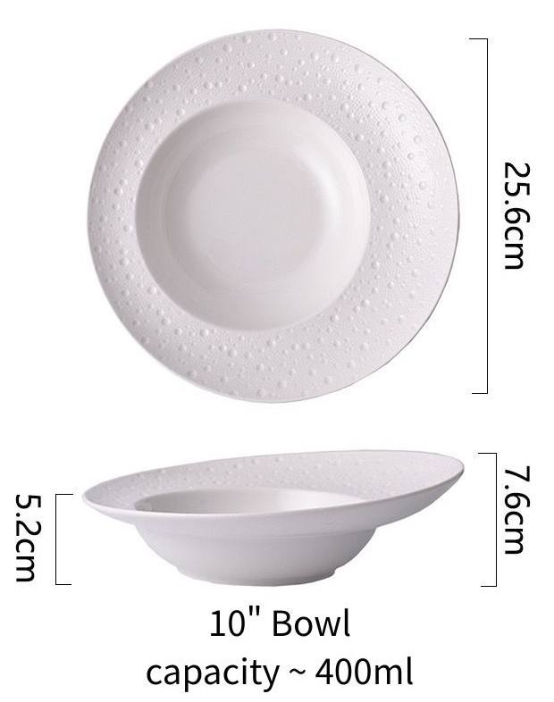 ชามขนาด 10 นิ้ว