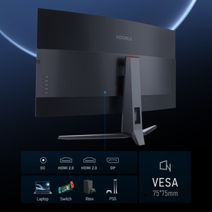 Koorui Precio de fábrica al por mayor 32 pulgadas 2K 170HZ <span class=keywords><strong>Monitor</strong></span> de computadora PC VA Panel para Gamer KOORUI - Product Image 3