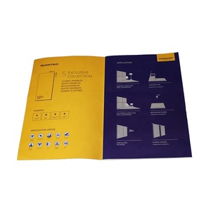 定制a 4尺寸目录小册子印刷专业工厂胶版纸板完美装订制作纸板 - Product Image 2