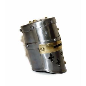 ミニ中世の十字軍テンプラーナイトアーマーヘルメットの装飾 - Product Image 5