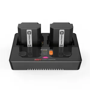 ISDT NP2 for Sony <strong>Camera</strong> Battery Charger 90 Minutes Full Charge 25W Max Type-<strong>C</strong> Input Compatible for Sony A9 Cyber-Shot DSC-RX100 - Product Image 1
