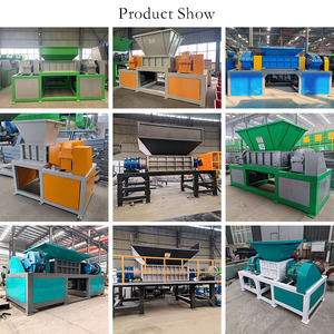 Mini Double Shaft <strong>Shredder</strong> Cheap Shredding Machine Plastic Scrap Metal <strong>Shredder</strong> Machine - Product Image 3