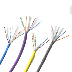 Cat5e Cat6 Ethernet UTP sin blindaje 4 pares 23 Awg 0,45mm cobre Pvc Pass Tester de fábrica personalización Cables de red - Product Image 2