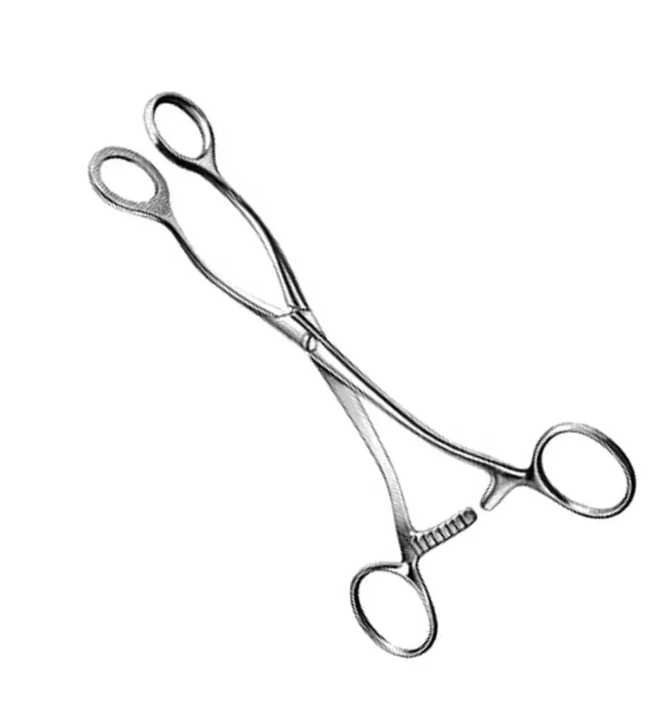 Collin Tumor Grasping Forceps Hemostatic Forceps Instrumentos quirúrgicos Premium Acero inoxidable Autoblocante Arteria Hemostatos