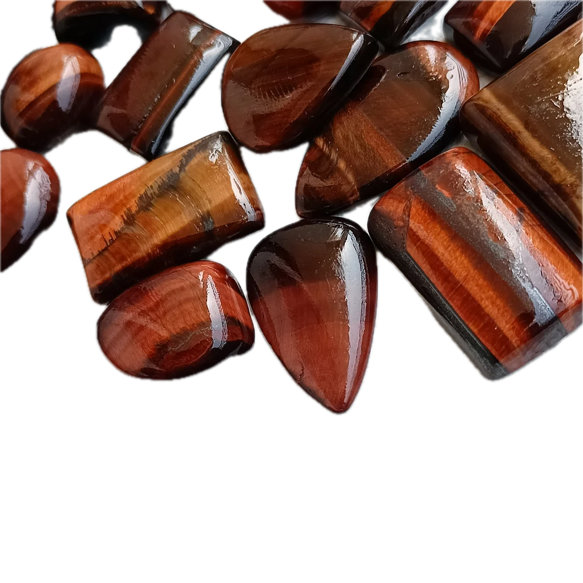 Red tiger Eye Stone Cabochon Gemstone