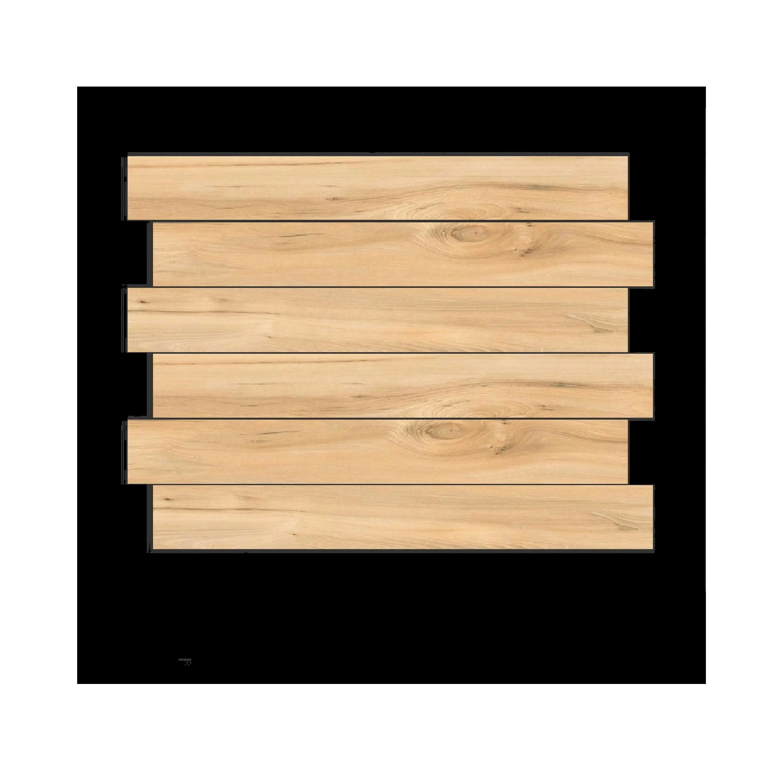 Wood Plank Beige Colour 20X120 cm 20X100 cm Covering Any Size Kitchen Cabinet Dresser Drawer Wooden Deck Tiles Responsive