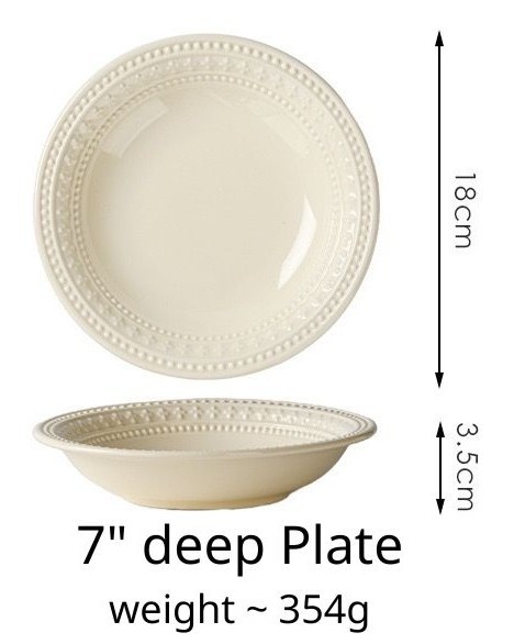7" deep Plate