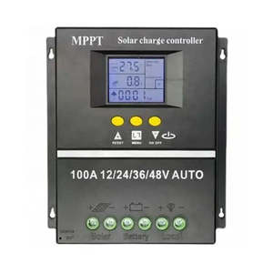 Smart MPPT Auto PWM solare regolatore di carica 50A 60A 80A 100A alta tensione di ingresso per 12V 24V 48V litio piombo acido solare - Product Image 1