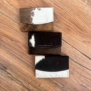 עיצוב cowhide עור ארנק עור שחור דו צדדי-על עור אמיתי-על מצמד במזומן מצמד וכרטיס יוקרה ארנק נשים יוקרה