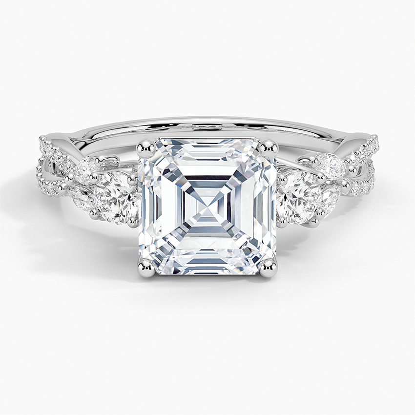 White Gold Plated