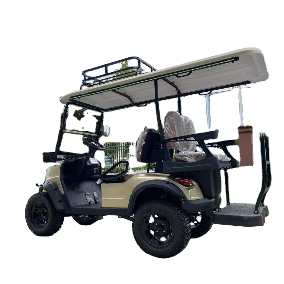4 сиденья Гольф автомобиль электрический гольф тележка для продажи
