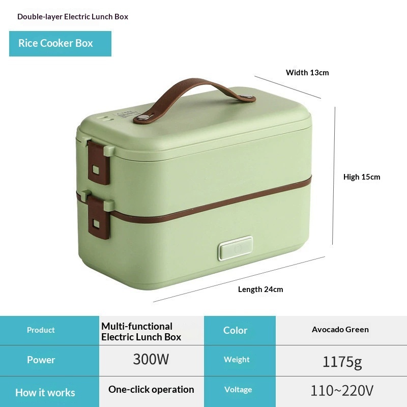 Avocado green double layer