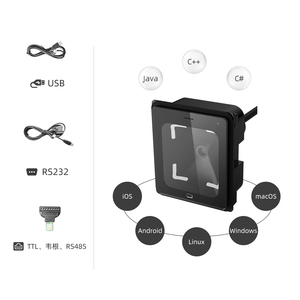 Coolcode Q340-Wiegand เครื่องมือการกำหนดค่าแบบมนุษย์ที่ใช้งานง่ายยิ่งขึ้นการกำหนดค่าเครื่องอ่านและ IP67ที่สะดวกยิ่งขึ้นในสต็อก - Product Image 3