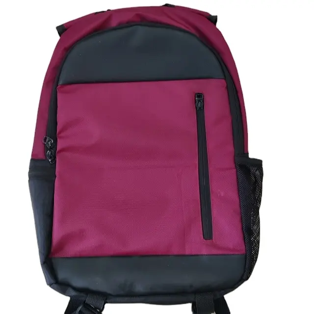 Bolsa de ordenador portátil unisex, mochila de lujo con dos correas, bolsillo para portátil, material de colores personalizados, fabricado en la India