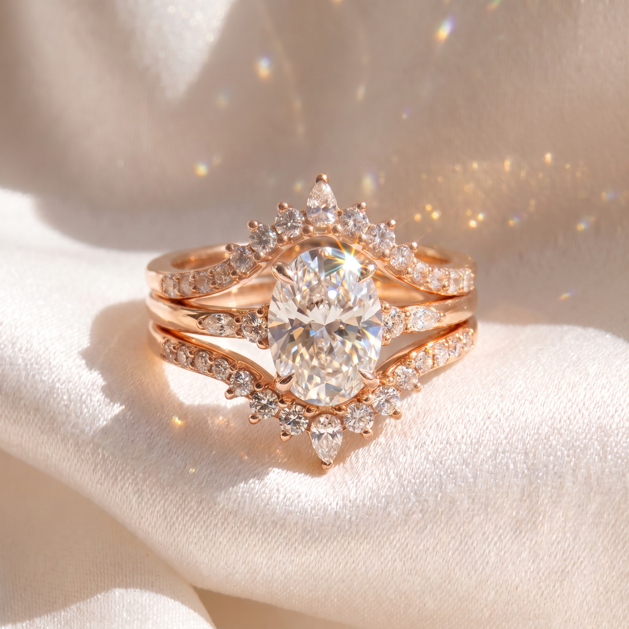Bague ovale