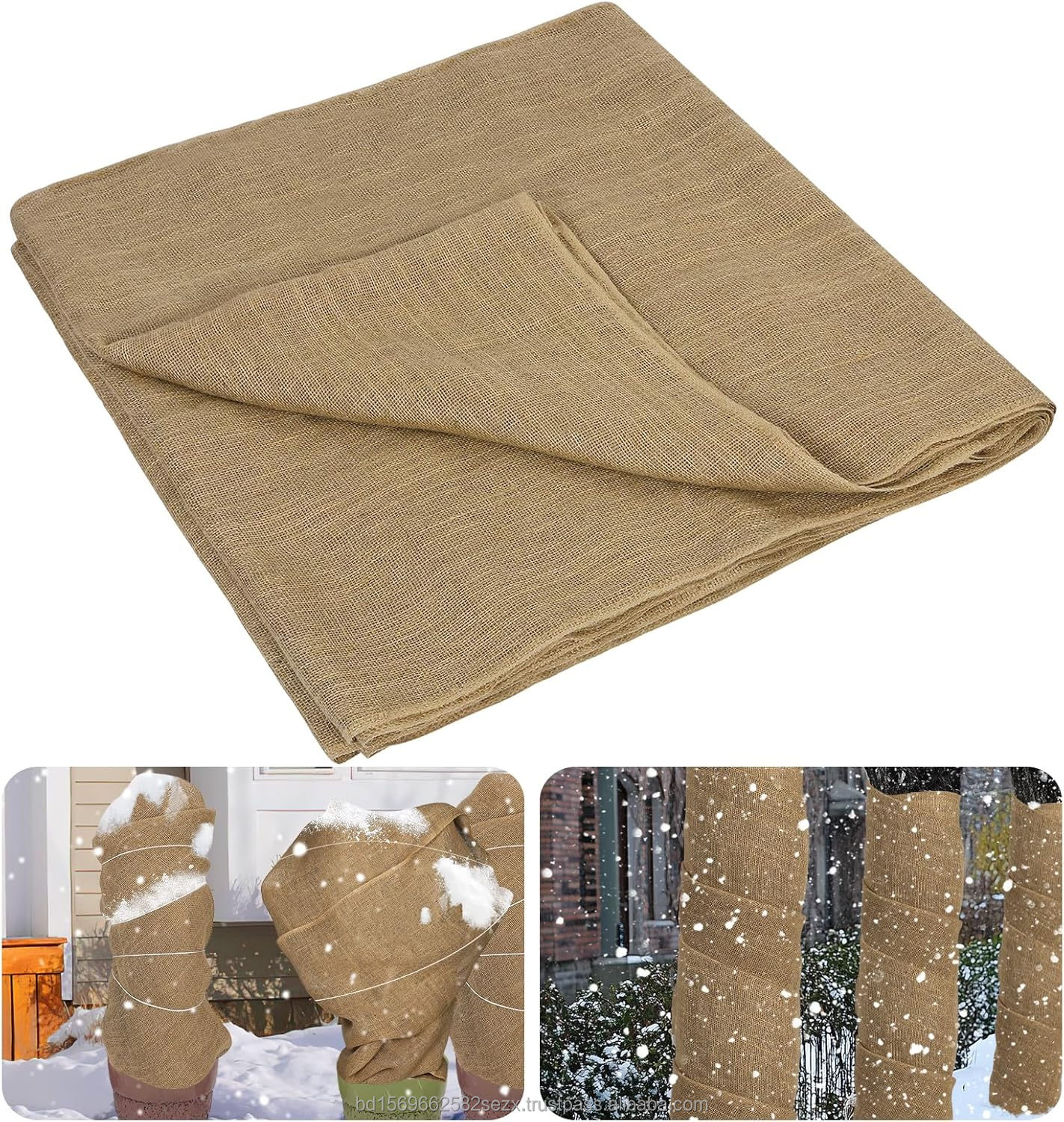 100% Natural Jute color