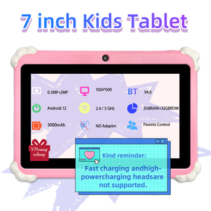 Groothandel 7 Inch Tablet Pc Voor Kinderen 3000Mah Batterij 1024X600 Resolutie Mtk Quad <span class=keywords><strong>Core</strong></span> Met Concurrerende Prijs - Product Image 5