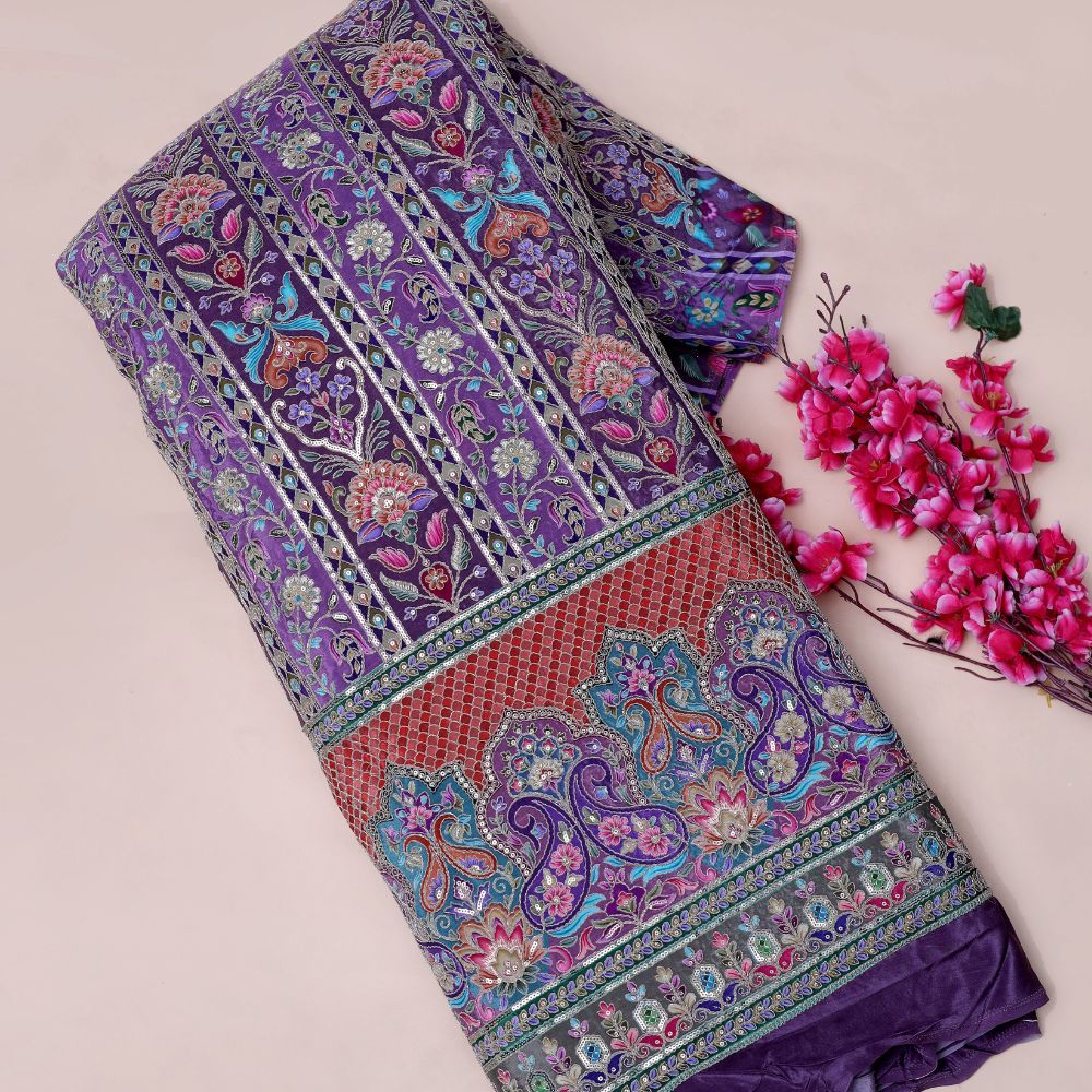 Violet pourpre / Lavande douce