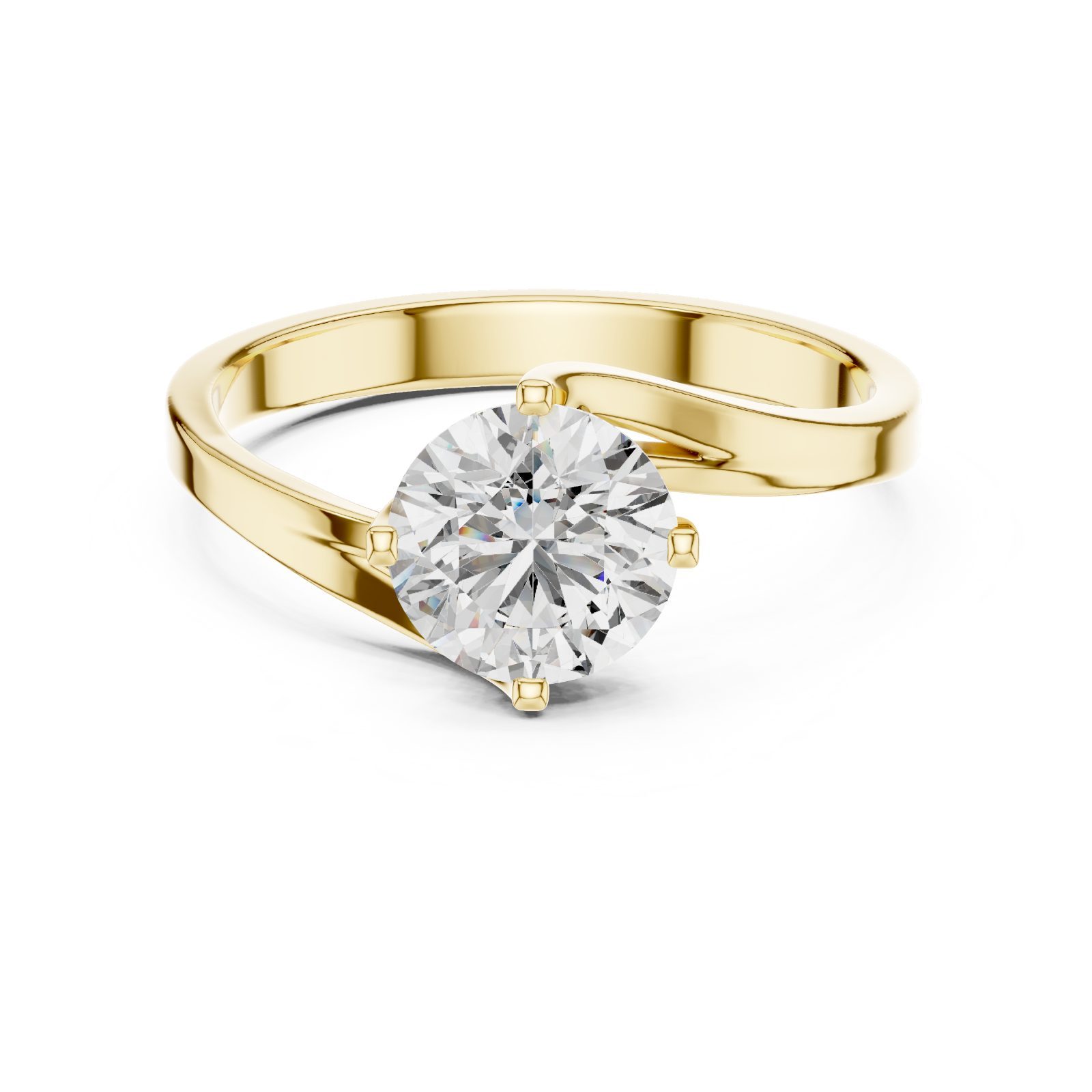 925 Yellow Plated