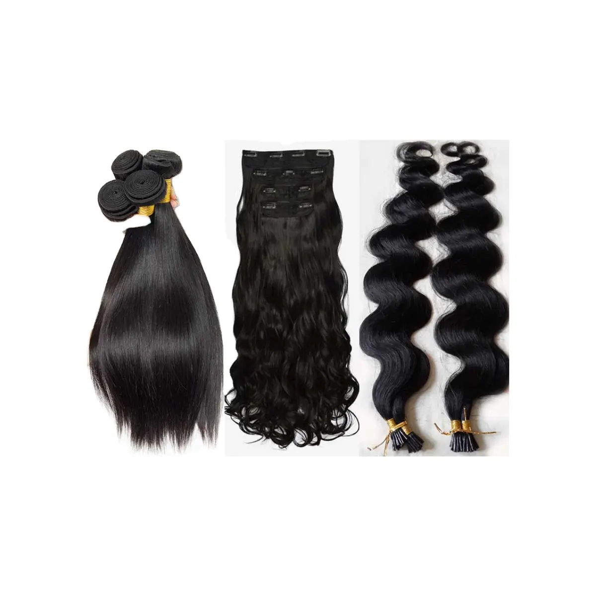 Buena Peluca de cabello Extensiones de cabello con cutículas Pelucas delanteras de encaje completo para mujeres negras Moda Nuevo cabello