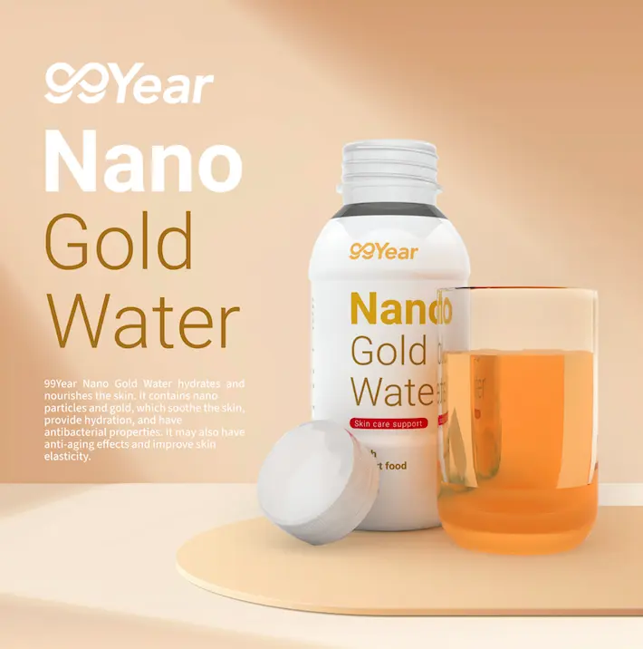 Nuovi prodotti sanitari per la cura della pelle 2024 fornitore di bevande liquide orali in oro antirughe