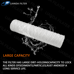 LIANDA DP-01 1um 10inch 68mm High Throughput, High Flow Rate Polypropylene Folding <strong>Filter</strong> for Pure Water Filtration - Product Image 6
