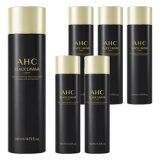 AHCブラックキャビアフェイスクリーム & ローション140ml 6eaパック - Product Image 1
