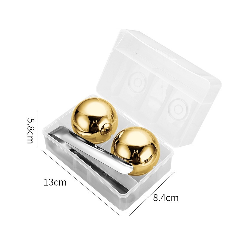 Or-55mm 2 grains en boîte avec clip