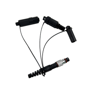 YY-K09 ad alta resistenza 3-in-1 fibra ottica connettore veloce per cavo di goccia & POE 4G GSM reti Hw sottile/APC tipo connettore - Product Image 1