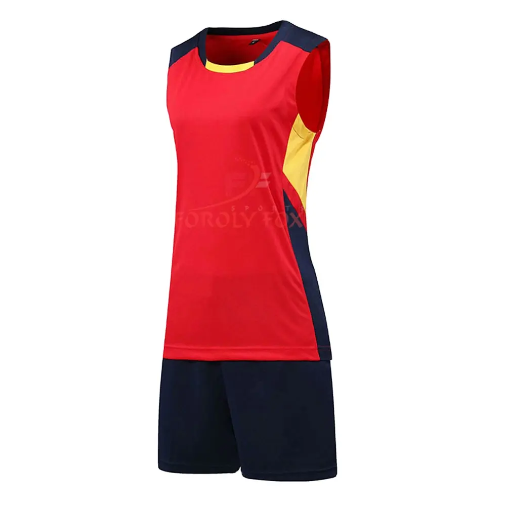 Uniforme de pelota de voleibol de nuevo estilo personalizado último diseño profesional uniforme de voleibol de diseño personalizado uniforme de voleibol