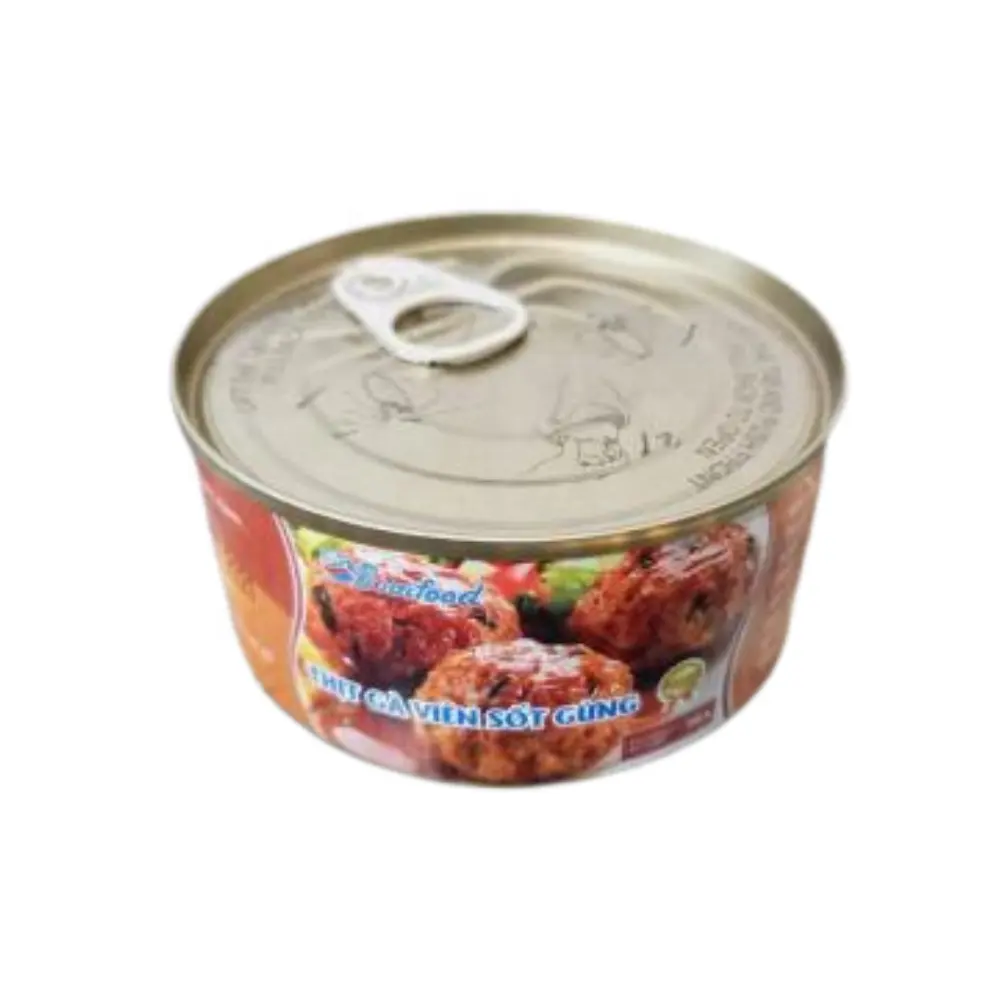 High Quality Canned Food Canned Meat Ginger-sauced Chicken Meatballs Canned Delicious Canned Food Good Price
