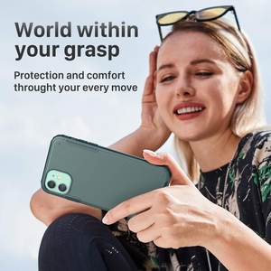 LISEN koruyucu henüz Ultra ince iPhone 11 için kılıf sert plastik PC kapak gelişmiş damla koruma çizilmeye dayanıklı kavrama telefon kabuk - Product Image 2