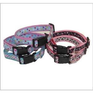 Hochs ichtbare reflektierende verstellbare Hunde geschirr Leinen halsband Sport Design Jacquard riemen mit Schnalle und Karabiner haken - Product Image 4
