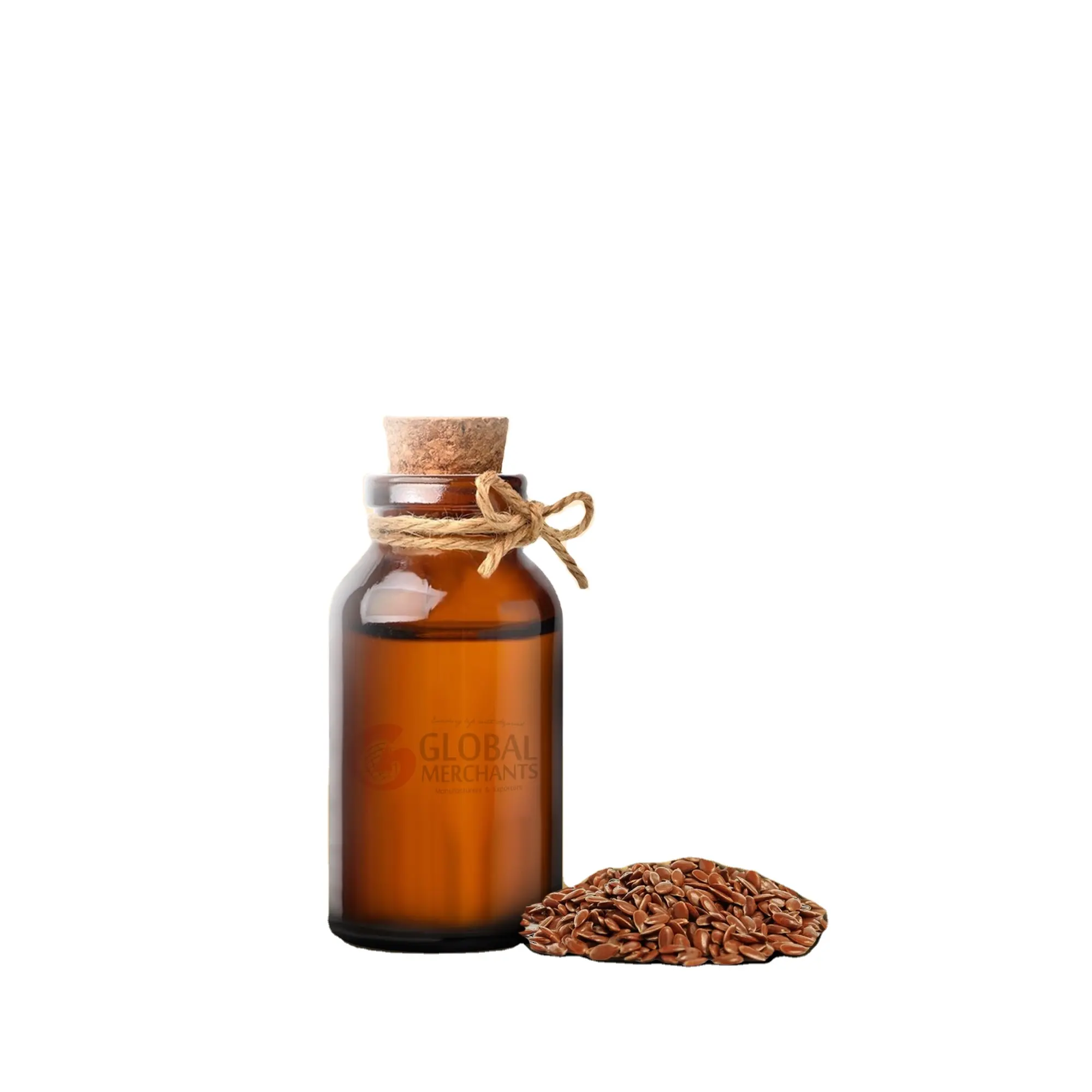 Vendita calda olio di semi di lino biologico al 100% olio di semi di lino spremuto a freddo per uso alimentare disponibile a un prezzo ragionevole