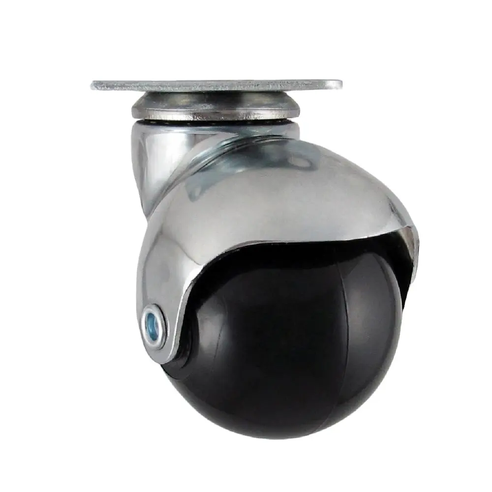 Cce caster 50mm móveis roladores pequenos pp plástico bola rodas