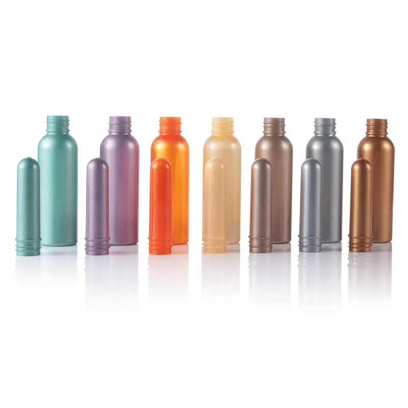 Préforme de bouteille en plastique PET 18mm 24mm 28mm couleur personnalisée transparente