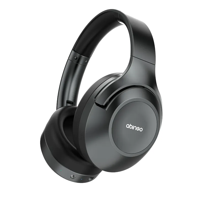 Abingo BT30NC Pro melhor fones de ouvido sem fio 2023 Híbrido ANC Over-ear ANC + ENC fones de ouvido com cancelamento de ruído