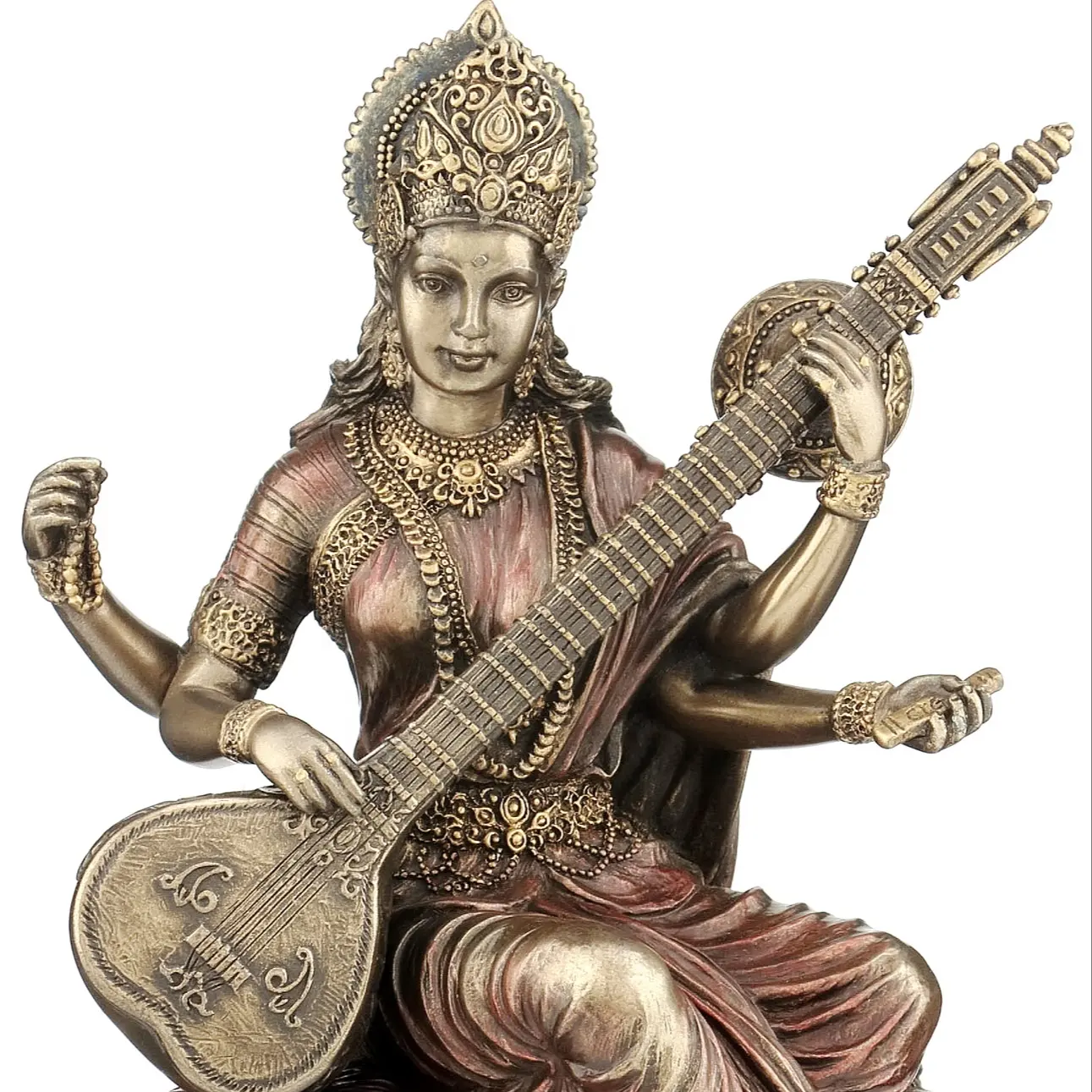 VERONESISCHES DESIGN - SARASWATI -COLD CAST BRONZE -OEM VERFÜGBAR