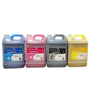 6色数码印刷环保溶剂油墨5升/桶高品质环保溶剂油墨用于Dx5 Dx7低气味 - Product Image 1