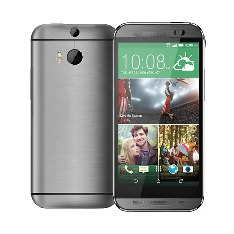 Großhandel billige gebrauchte Handys One M8 2 GB + 16 GB/32 GB Snap Dragon 801 Android 4 G Smartphone für HTC One M8 M9 M10 U12+ versiegelte Schachteln